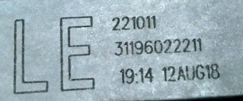 1 Mechanizm regulacji położenia lusterka zewnętrznego lewego Tesla wszystkie modele 1041317-00-G, 1110777-00, 1592031-00-F
